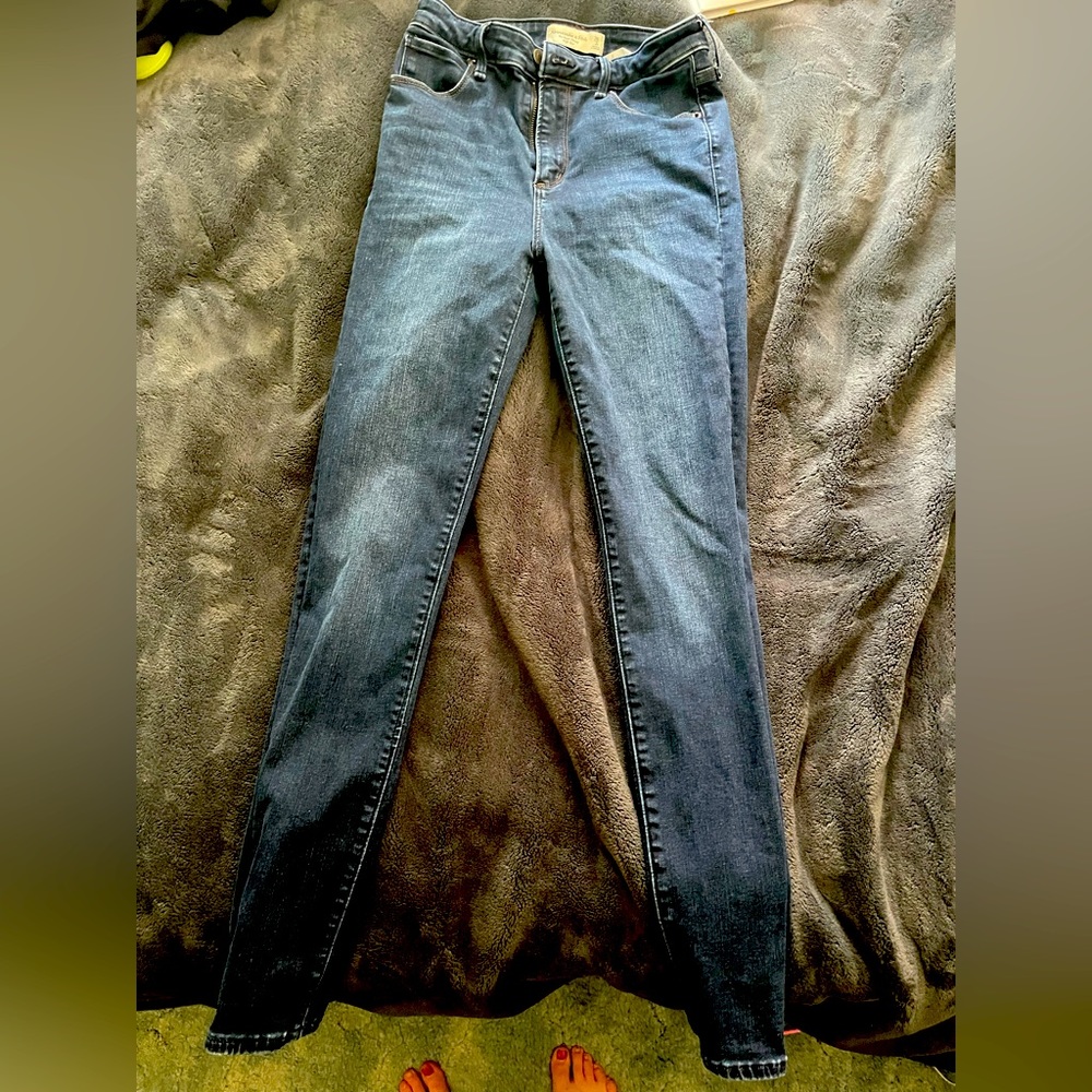 Women’s Abercrombie size 24/2 high rise skinny jeans